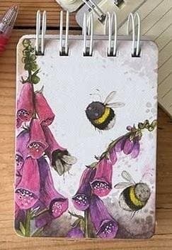 Kolonotes A7 SSN54 Blomster og Bier
