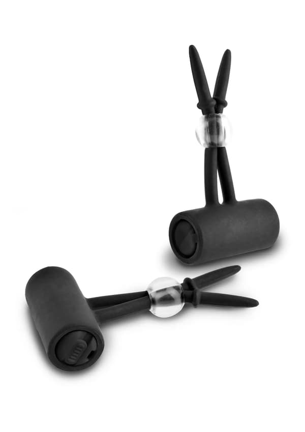 Stimulator-FFLE VIBR SILIKONNIPPEL LASSO