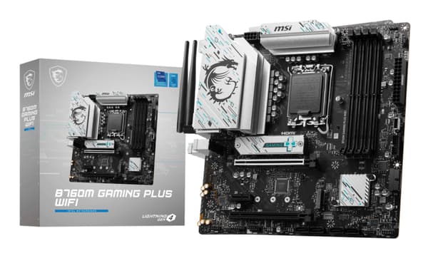 MSI-emolevy B760M GAMING PLUS WIFI - micro ATX - Socket LGA1700 - Intel B760
