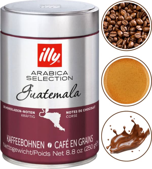 illy Arabica Selection Kahvipapu - Guatemala 250 g