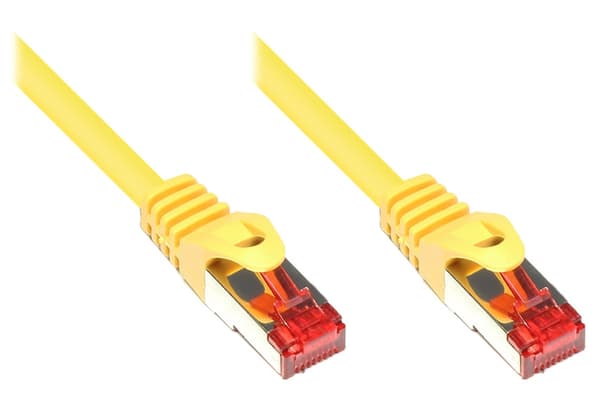 Good Connections Cat.6 S/FTP patchkabel, gul 7,5 m