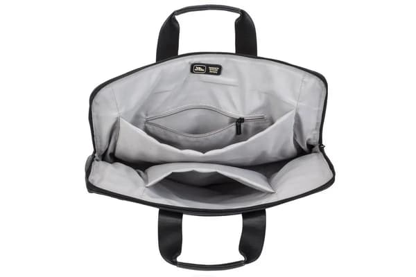 RIVACASE 8930 PU sort slank bærbar taske 15,6