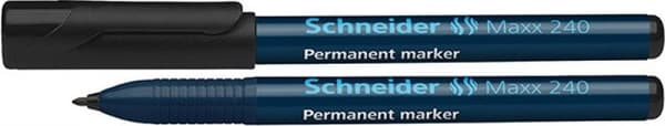 Schneider Permanent Marker Maxx 240, 1-2mm, sort