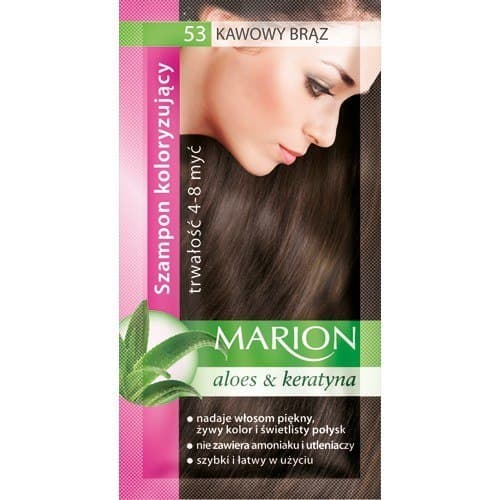 Marion Farveshampoo 4-8 myc Nr. 53 kaffe braz 40 ml
