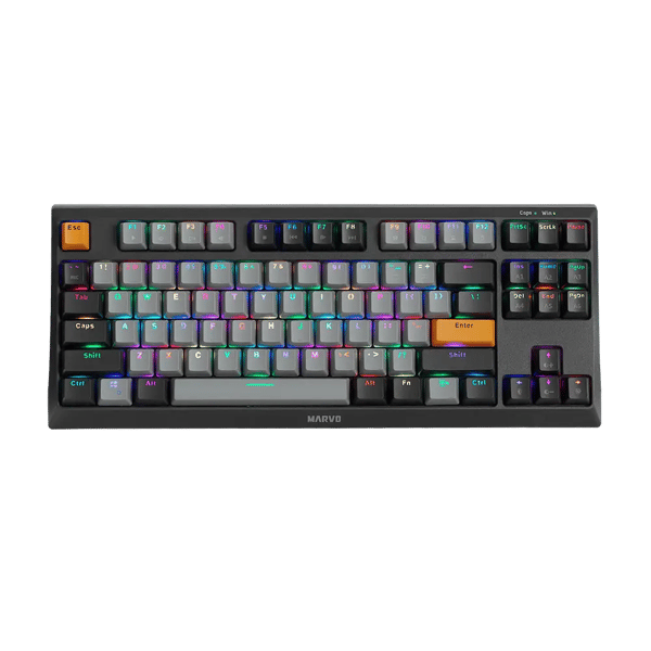 MARVO KG980B RGB MEKANISKT TANGENTBORD