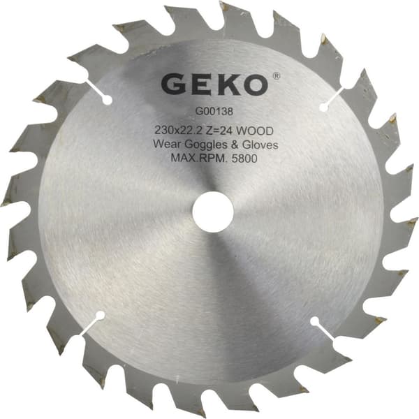 CIRKELSÅG 230x22.2mm 24-TÄNDER WIDIA