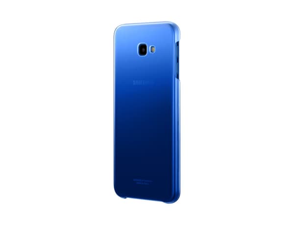 Gradation Cover Etui til Samsung J4+ blå