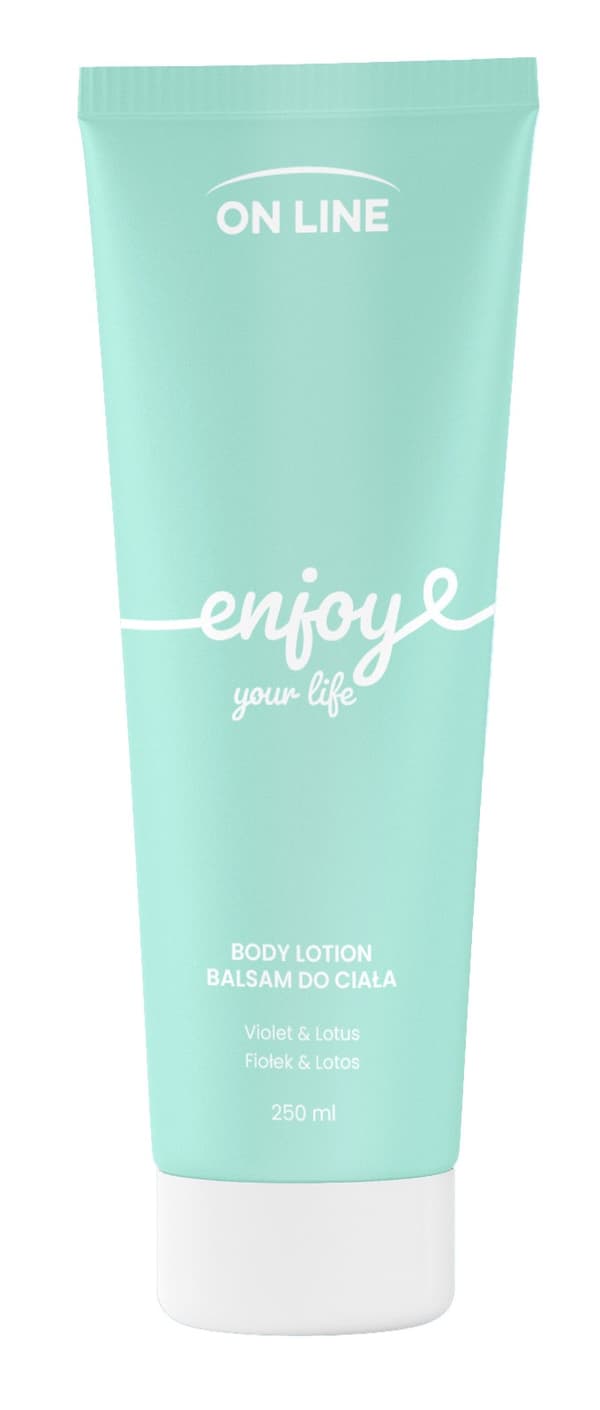 ON LINE Emotions Basam do body Enjoy - viol och lotus 250 ml