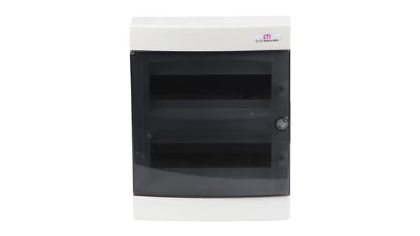 2x12 utanpåliggande modulär kopplingsutrustning /transparent/ IP40 ECT24PT-s DIDO 001101069