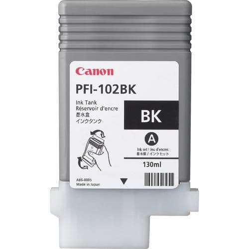 Canon PFI-102 BK - dye-based sort - or