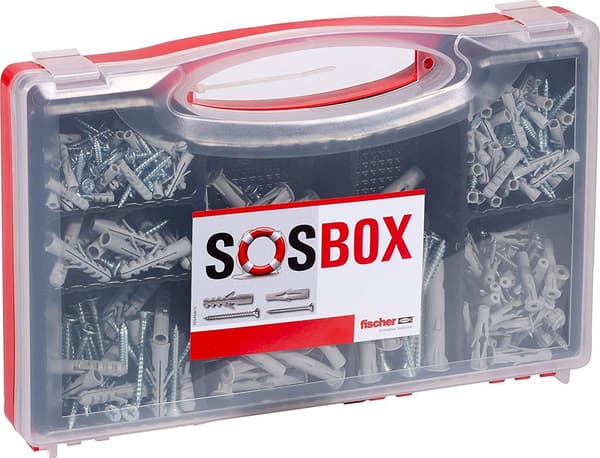 Fischer SOS-Box tulppa S/FU + ruuvit