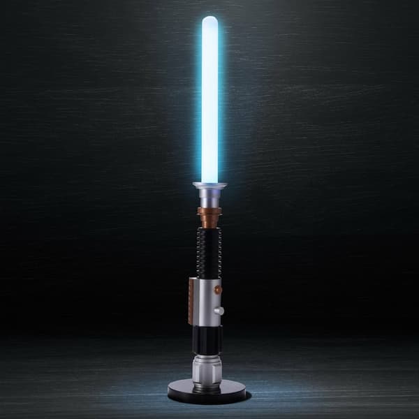 Bordlampe Ukonic Obi-Wan Kenobi blåt lyssværd