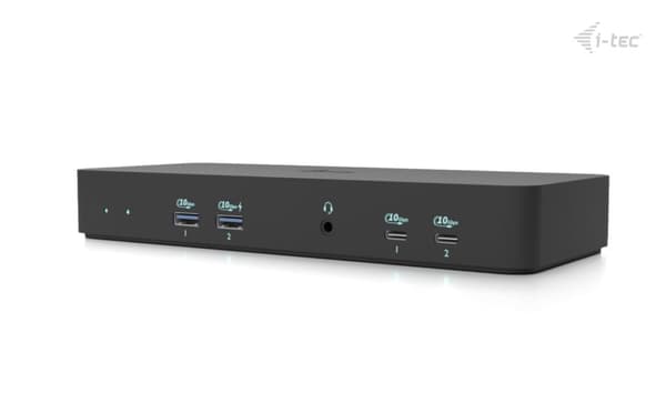 i-tec USB-C Intelligent Triple Display -telakointiasema, Power Delivery 100W