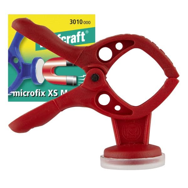 Wolfcraft Mini Fjederklemme med Magnet Wolfcraft Microfix XS
