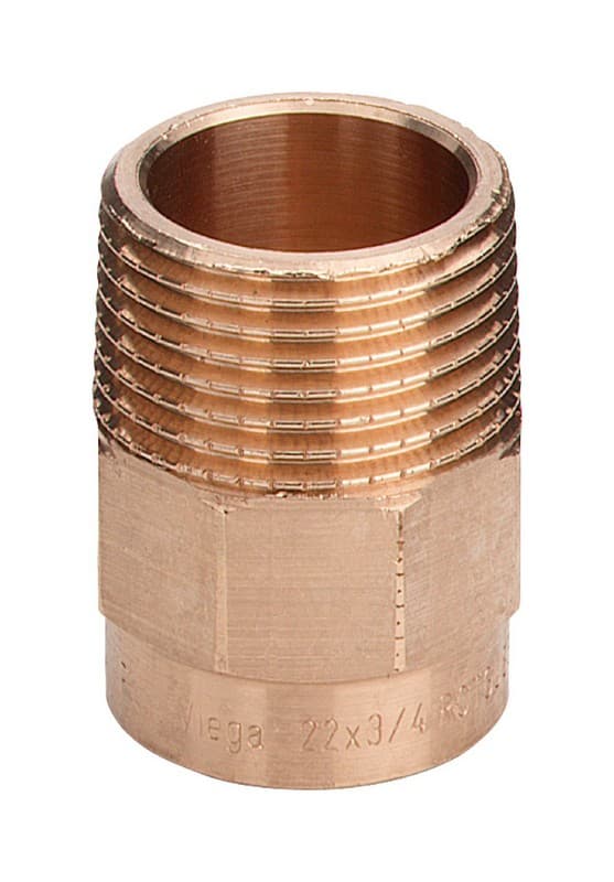 Viega Nippelstik 22mmx1\" braz - 100889