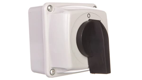 Elektromet knastafbryder 0-1-2-3 3P 25A i hus IP65 Luk E25-63 (952563)
