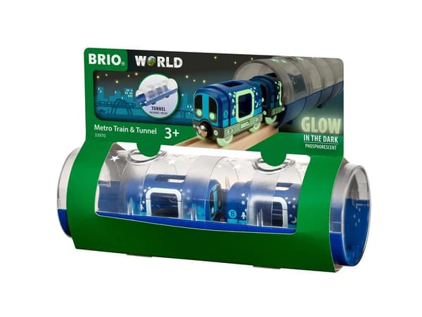 BRIO World - Metro Train & Tunnel