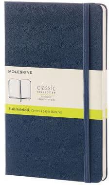 Notesbog Klassisk 13x21 t.w. Made Sapphire MOLESKIN
