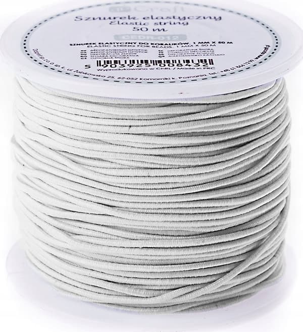 Elastinen korulanka helmiin 1mm x 50m