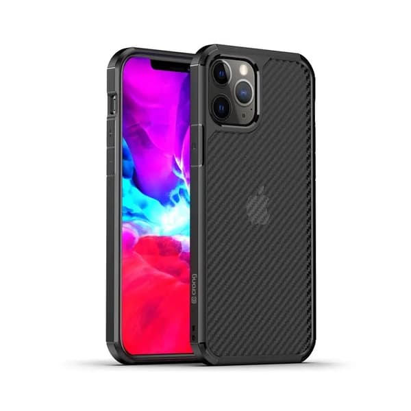 Crong Crong Hybrid Carbon - iPhone 12 Pro Max cover sort