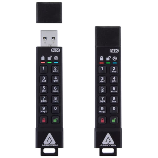 Apricorn Aegis Secure Key 3XN - USB-flashdrev - 128 GB