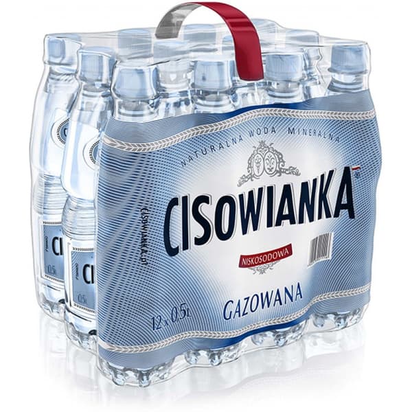 Cisowianka 0,5L kolsyrat vatten (12)