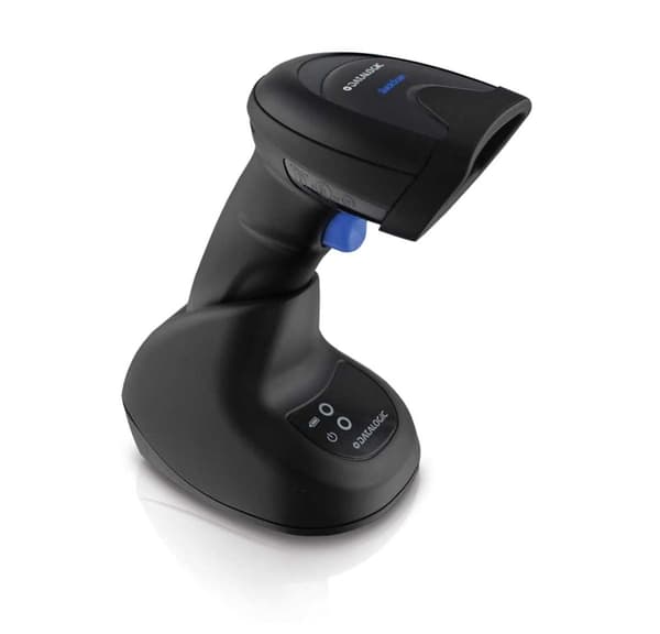 Datalogic QuickScan Mobile QM2500, 433 MHz, USB, 2D MP Imager, Sort, Sæt inkluderer: Scanner, Base & USB-kabel