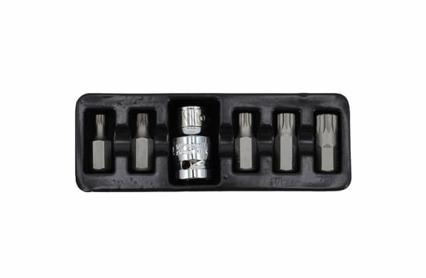 AWTOOLS SPLINE END 6 stk. M5 - M12 + BL ADAPTER