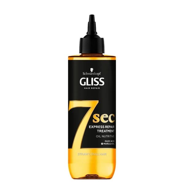 Gliss Kur gliss express hårkur 7sek olie nærende 200ml