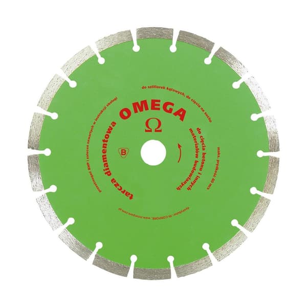 OMEGA 115MM SEGMENT DIAMANTKLINGE