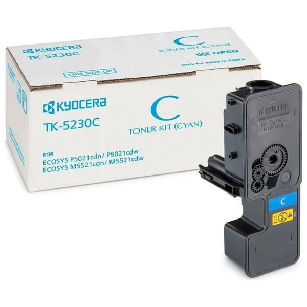 Kyocera tonerpatron TK 5230C - Cyan