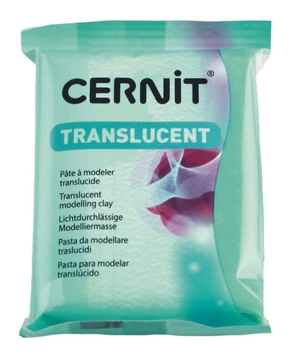 Modelina Cernit Transp. Emerald 56 g