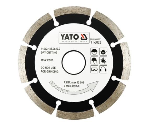 DIAMANTKLINGE \"SEGMENT\" - HS 115MM
