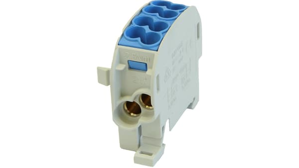 SIMBLOCK Kopplingsblock Al/Cu 2x25mm2 SCB-25 blå 81501003