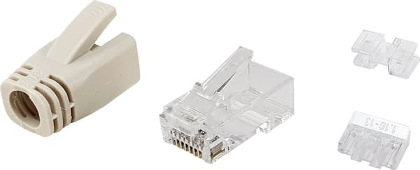 Equip 121176 kabelsamler RJ-45 Transparent, Hvid