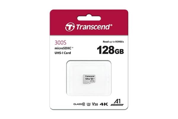 Transcend microSDXC 300S 128GB Klass 10 UHS-I U3 V30 A1