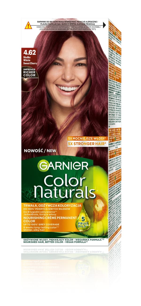 Garnier Color Naturals -hiusväri 4.62 makea kirsikka