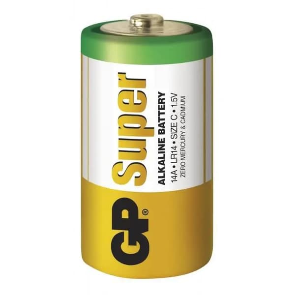 1x2 GP Super Alkaline 1,5V C Baby LR14             03014AC2