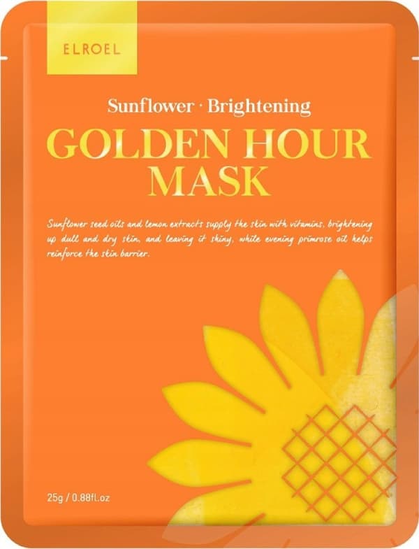 Elroel_Golden Hour Mask Solros Ansiktsmask 25g