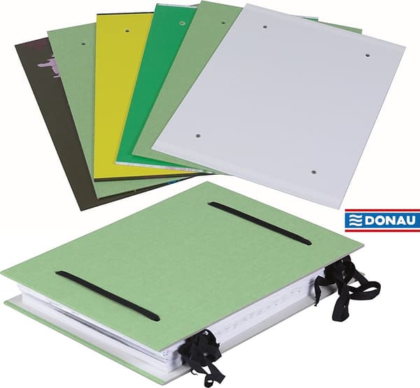 Fascicle Donau A4 karton mix af farver