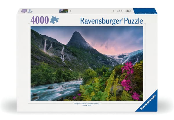 Puslespil 4000 Bjergstrøm