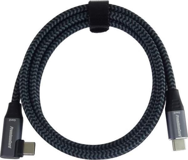 Kabel USB PremiumCord PREMIUMCORD USB-C Inklusive kabel (USB 3.2 Gen2x2, 5A, 100W, 20Gbit/s) 3m, Grå