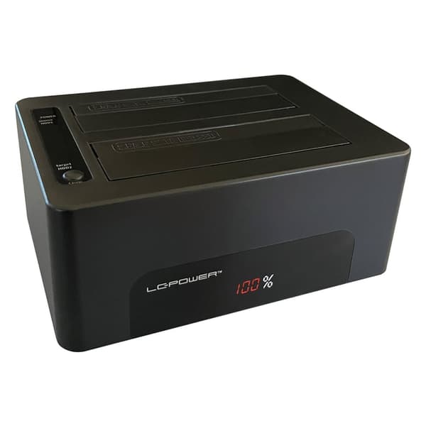 LC-Power LC-DOCK-U3-V HDD-telakka kopiointitoiminnolla