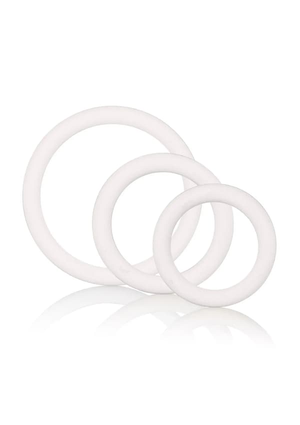 RING-GUMMIRING HVID SÆT 3 STK
