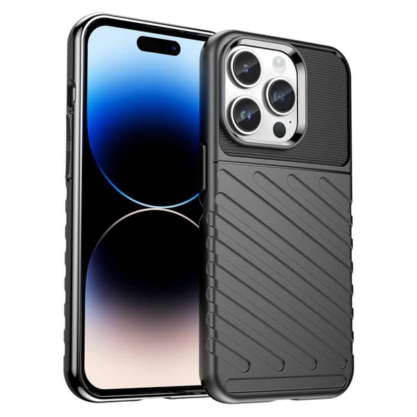 Thunder Case iPhone 14 Pro Max pansarfodral svart