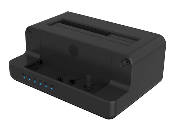 ICY BOX IB-2914MSCL-C31 - Dockningsstation för hårddisk/SSD - SATA 6Gb/s - USB 3.2 (Gen 2)