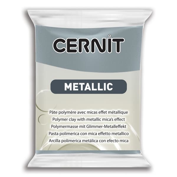 Modelina Cernit Metallic Steel 56 g