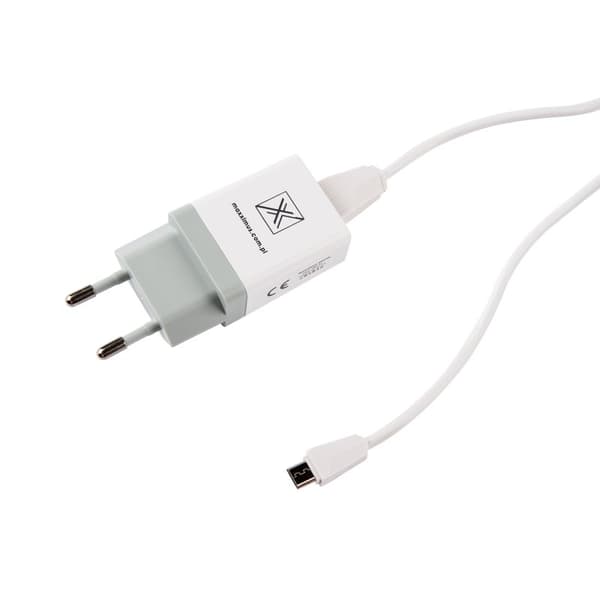 Batterioplader Maxximus Lad. Maxximus Handy 1A + Micro USB