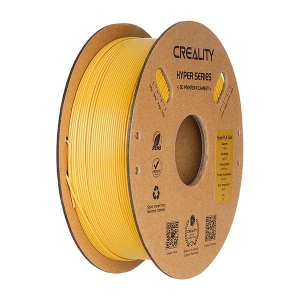 3D Printer Creality Creality Filament Hyper PLA, 1kg, 1.75mm, Guld (3301010415)