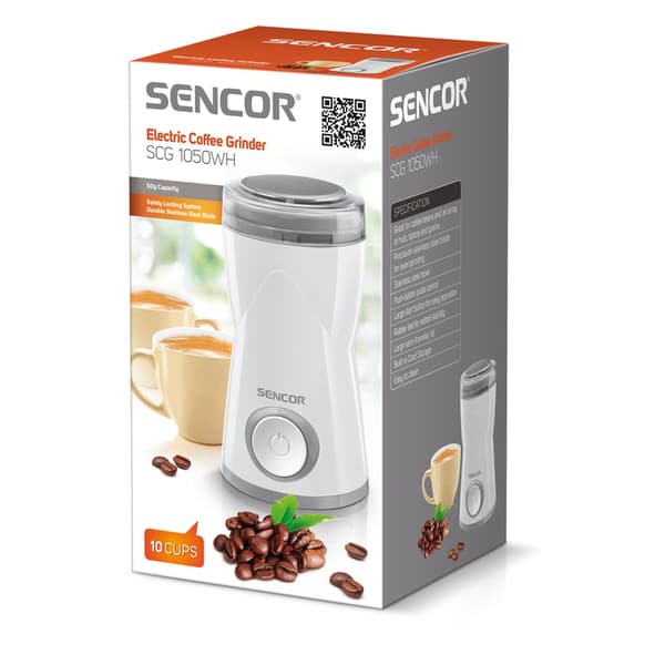 Kahvimylly Sencor SCG 1050WH